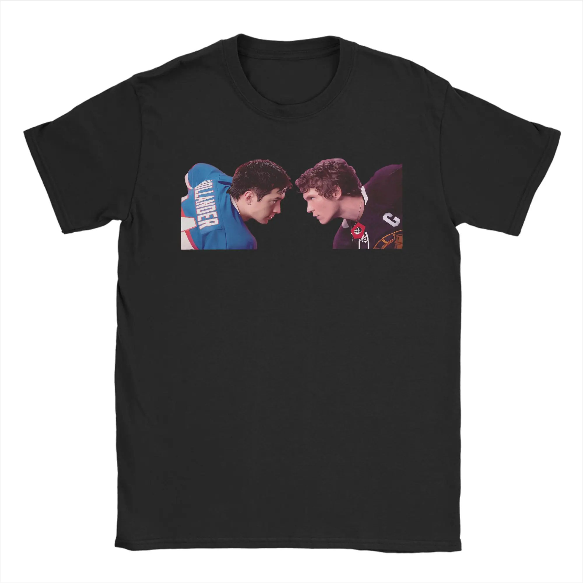 

Heated Rivalry Ilya and Shane T-Shirts Men Vintage Cotton Tees Crewneck Short Sleeve T Shirts Gift Idea Tops