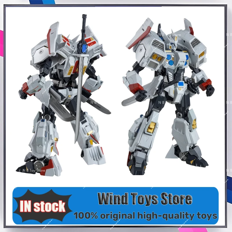 Robot Ronin Robot-actiefiguur, speelgoed met doos, prachtige transformatie, Trans WT01, WT-01, wit, meesterwerk