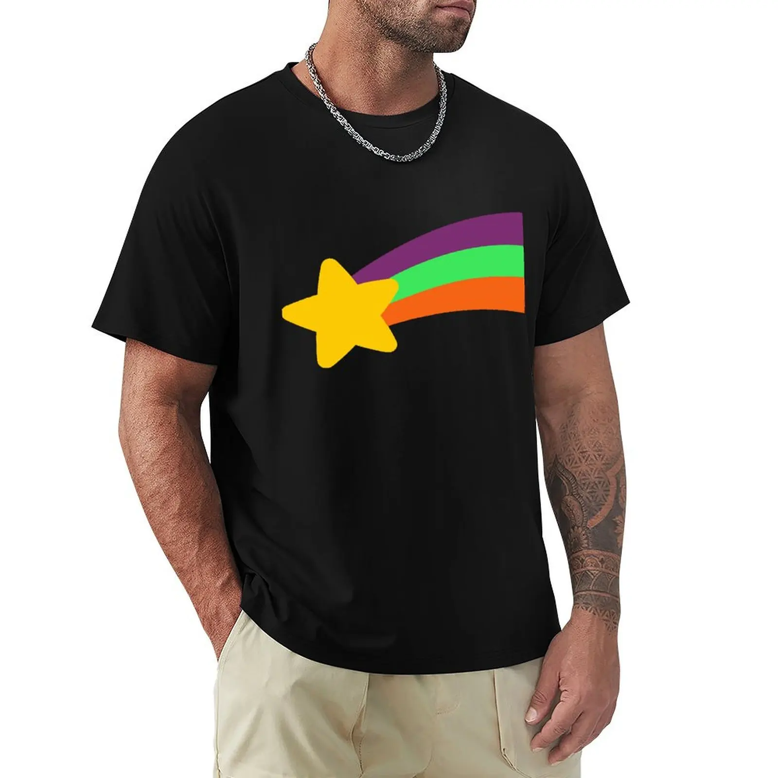 Camiseta Mabel Shooting Star Rainbow Gravity Fall, camiseta informal para uso diario