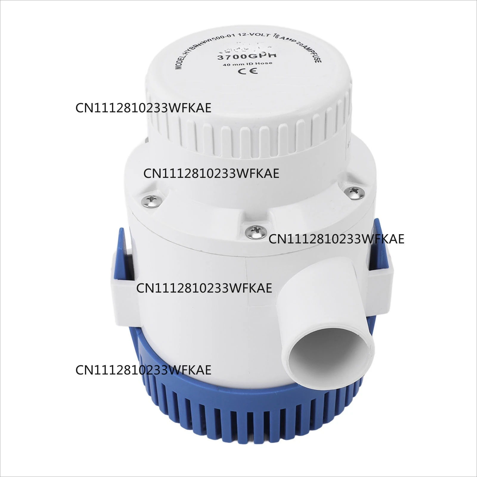 3700GPH Bilge Pump Electric Bilge Pump 3700 GPH Boat Marine Plumbing Electric Bilge Pump Efficient Low Noise Overheat Prevention