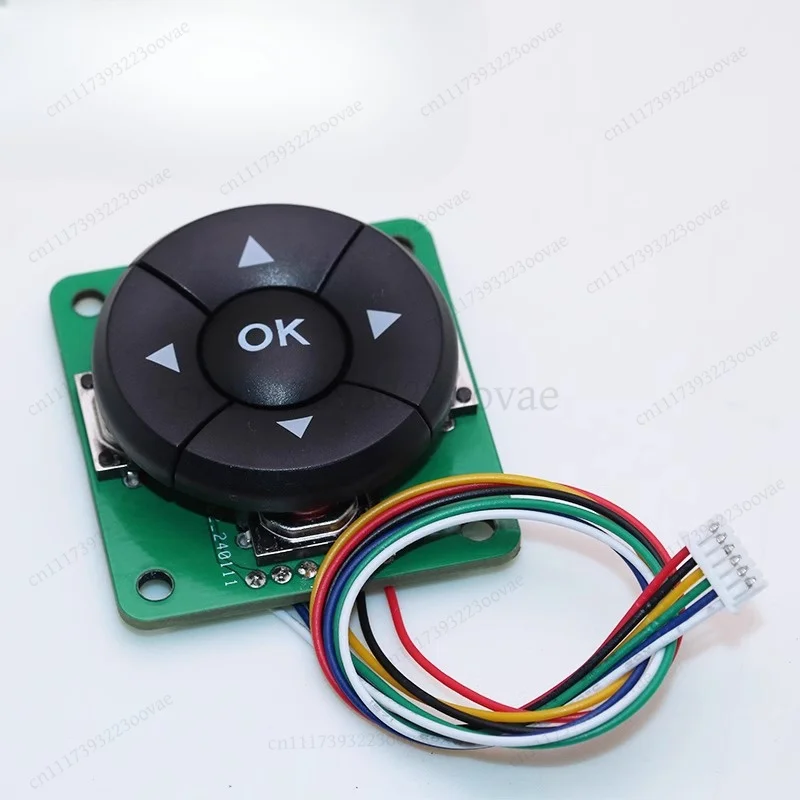 L-12x12mm Tactile Switch 5-Pin 5-Way Button B3F-4055 PCB Mount Joystick Keycap for Game Controller Repair