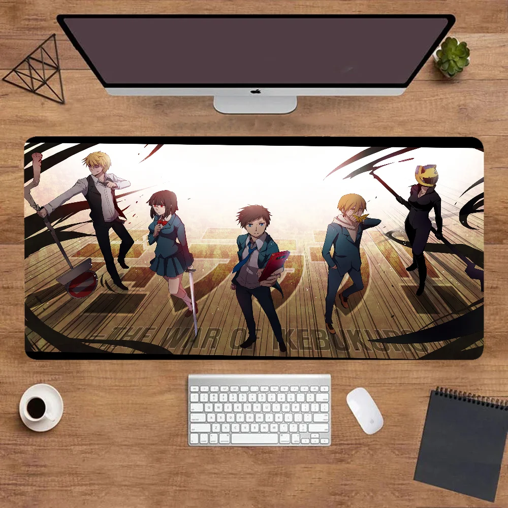 Anime DURARARA Mousepad tappetino per Mouse di vendita caldo Anime Girl tappetino per Mouse antiscivolo E-Sports tappetino per Mouse Premium tappetino per tastiera per PC Gamer