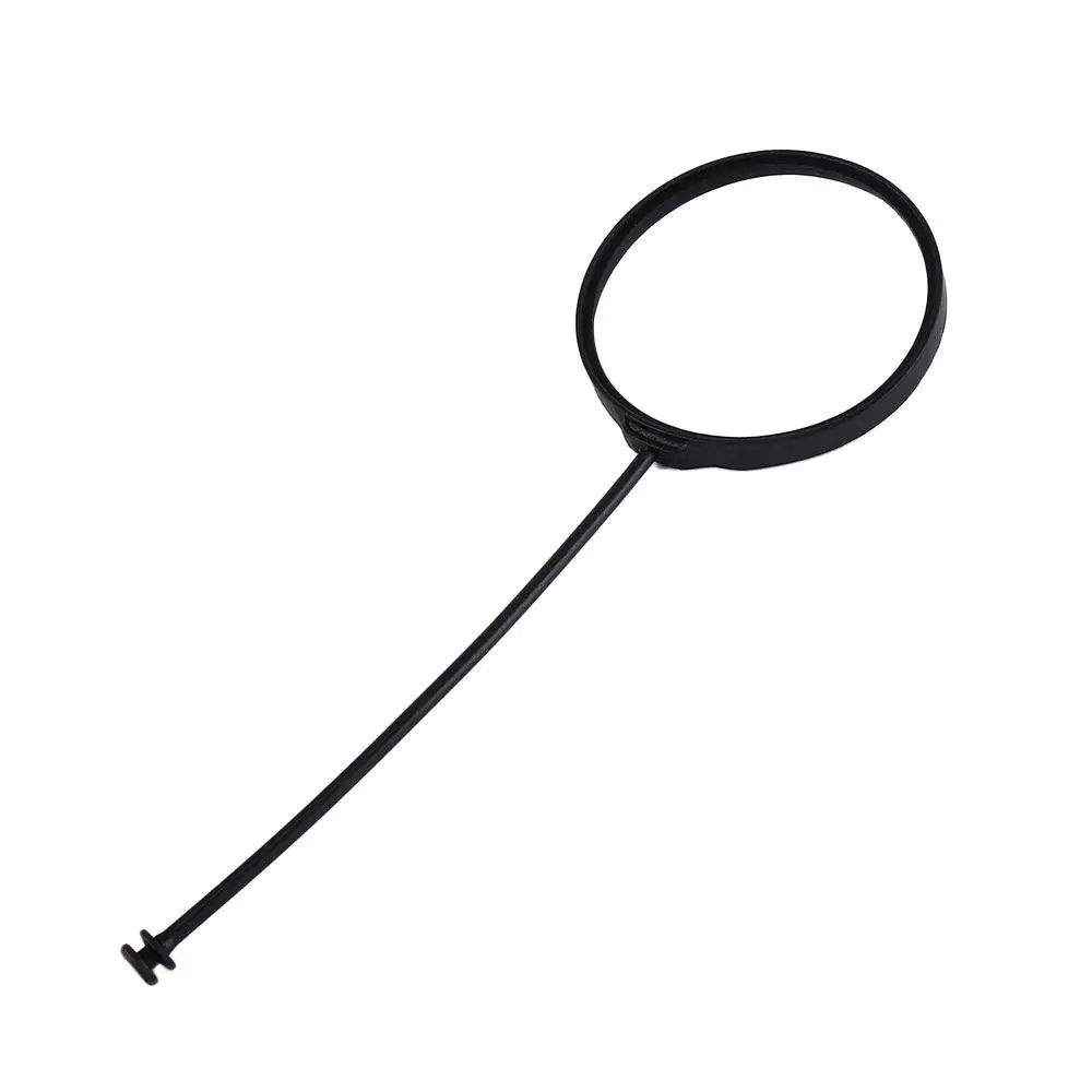 

Plastic Fuel Oil Tank Cover Cable Replacement Tear Resistant Fuel Tank Cap Cord Fuel Resistant Black