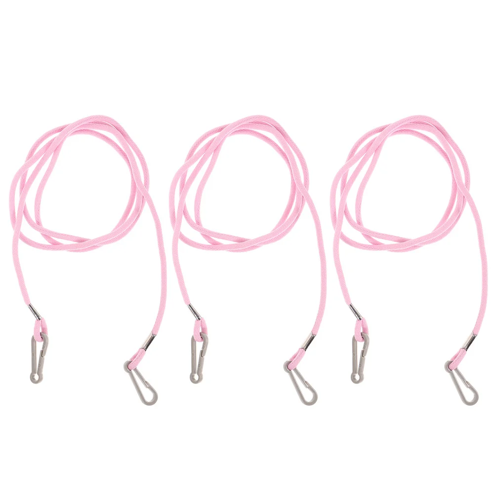 

3Pcs Winter Glove Lanyard Heavy-Duty Nylon Mitten Holder Secure Clip for Children Easy Carry Portable Glove Strap Accessories