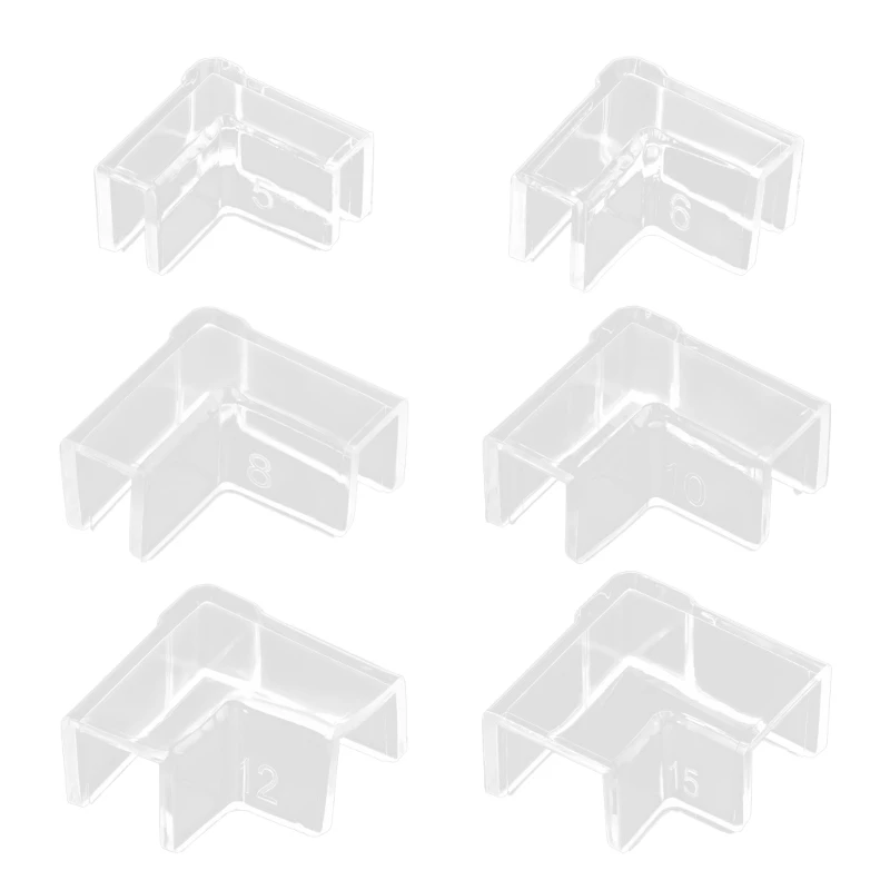 Aquarium Accessories Fish Edges Protector DIY Protective Edges Crashproof Acrylic Replacement Edges Protector