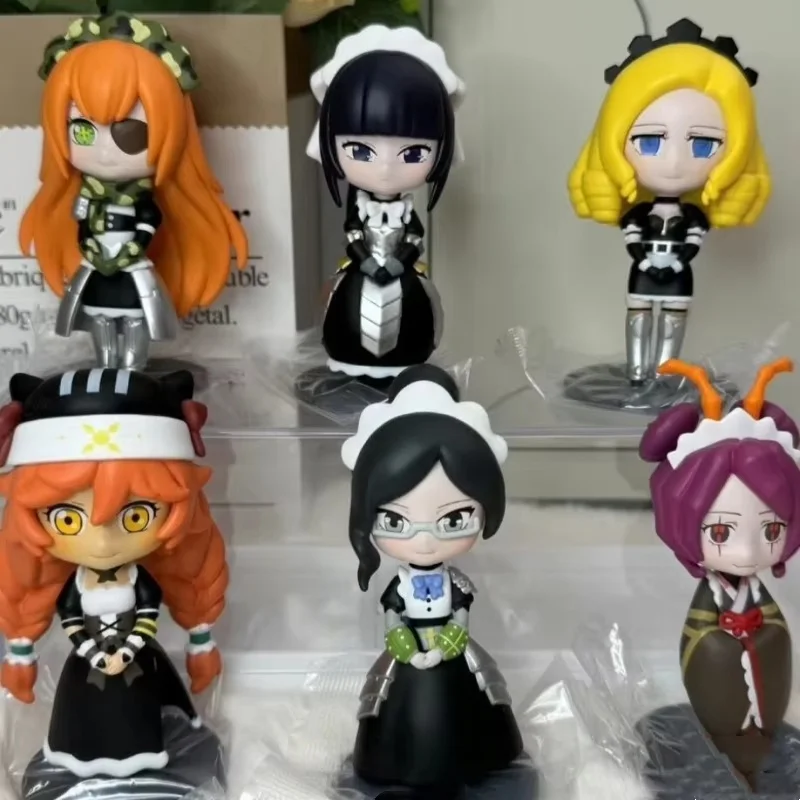 In Stock Blind Box Overlord Pleiades Maidservant Vol1 Series Greet Lord Anze Series Mystery Box Action Figure Cartoon Toys Gift