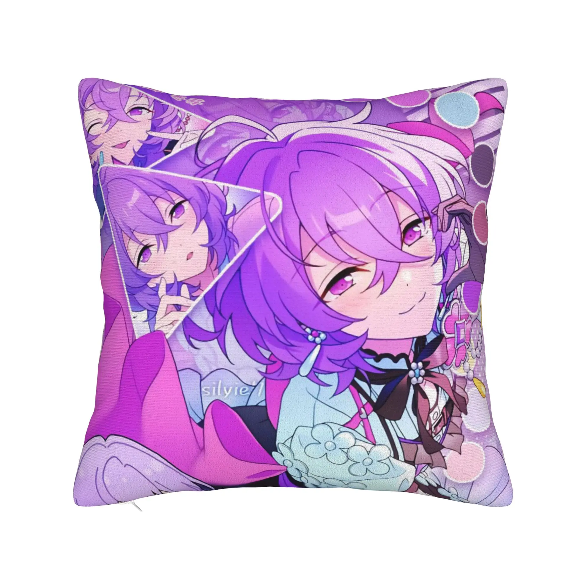 Decorative Pillowcase E-Ensemble-Stars Merchandise Home  Throw Pillow Case Cover Square Multi Size