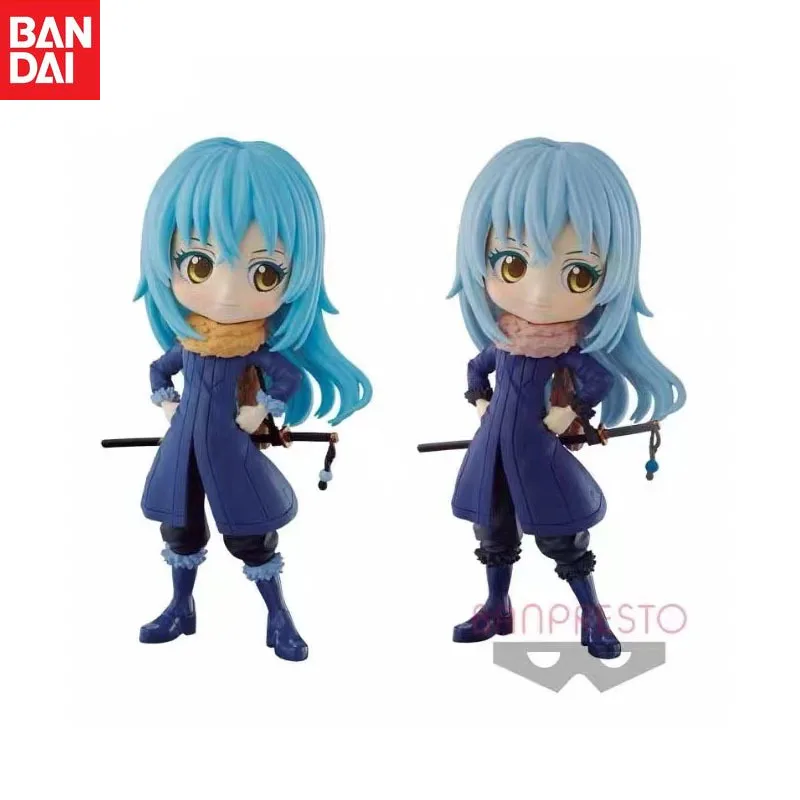 

In Stock Bandai Original Q Posket That Time I Got Reincarnated As A Slime Rimuru Tempest Action Figure Model Holiday Gifts