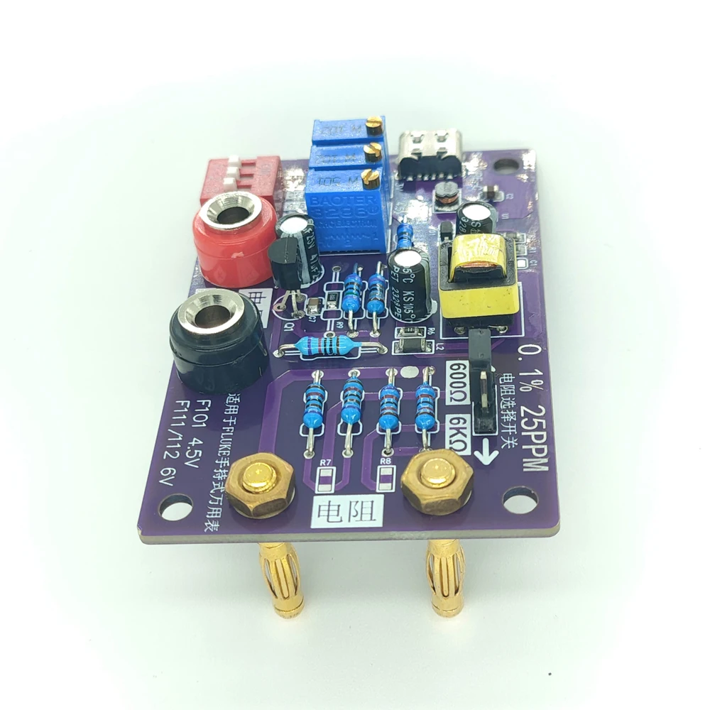 3V 4.5V 6V Voltage Calibration Resistor Verification board for FLUKE Handheld Multimeters