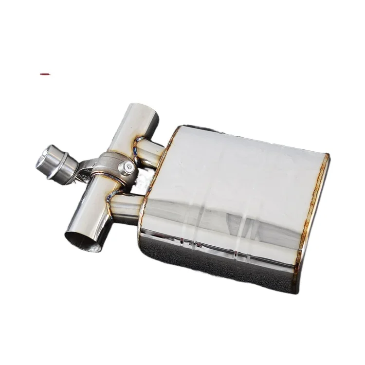 Cross-border vehicle modification Vacuum remote control variable exhaust valve Medium inlet bilateral outlet Medium inlet and