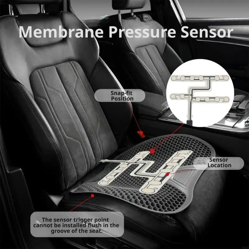 Belt Reminder Pressure Pad for Passenger and Rear Occupancy Detection Internal Mount Service Work