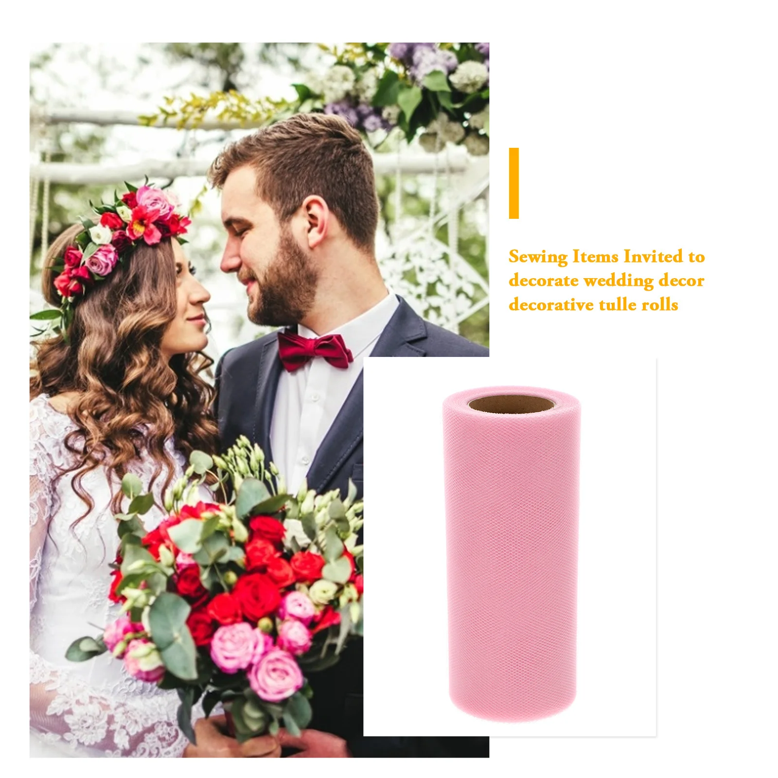 

1 рулон тюлевой ткани, сетчатая лента для юбки, сделай сам, декор для свадебной вечеринки, швейные принадлежности, 6 цветов, материал для рукоделия