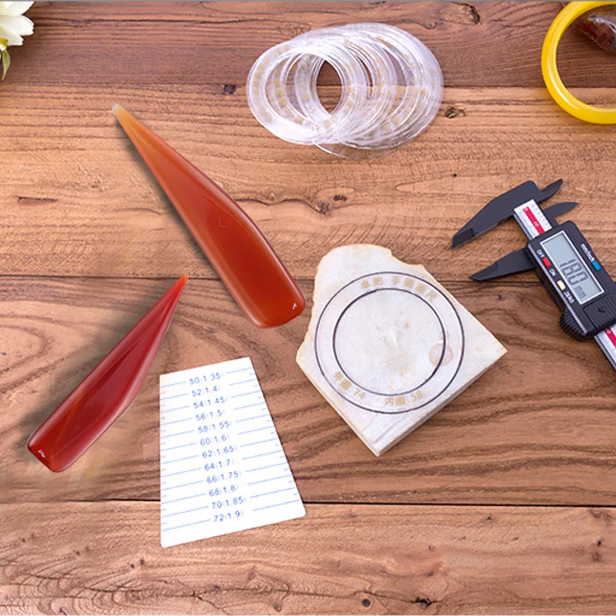 3Pcs Agate Polishing Tool Jewelry Agate Burnisher for Gold Silver Jewelry Cleaning Shine Restoration Compact Lightweight