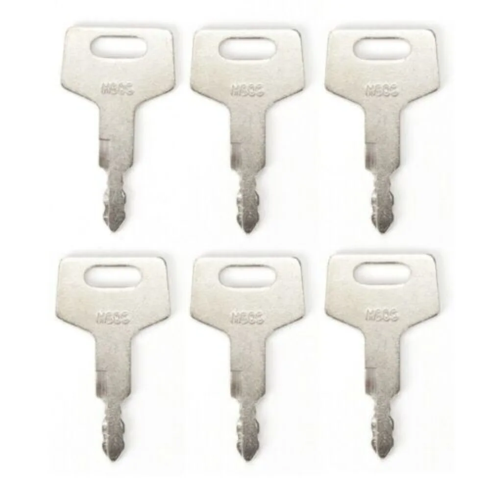 6Pcs H806 Key for Takeuchi Excavator & Track Loader Easy To Use Practical Durable