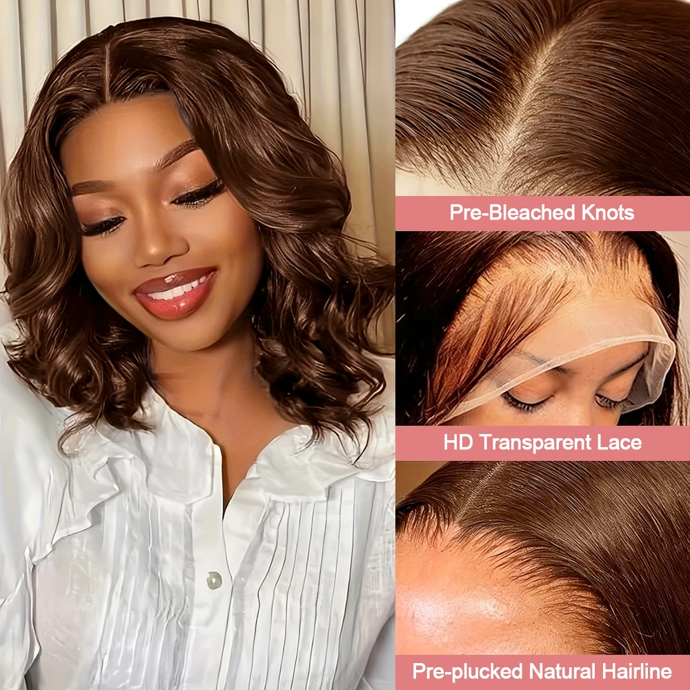 13x4 HD Lace Frontal Perücke, – Pre Parted 13X4 Lace Front Bob Wig Bewertung und Preis