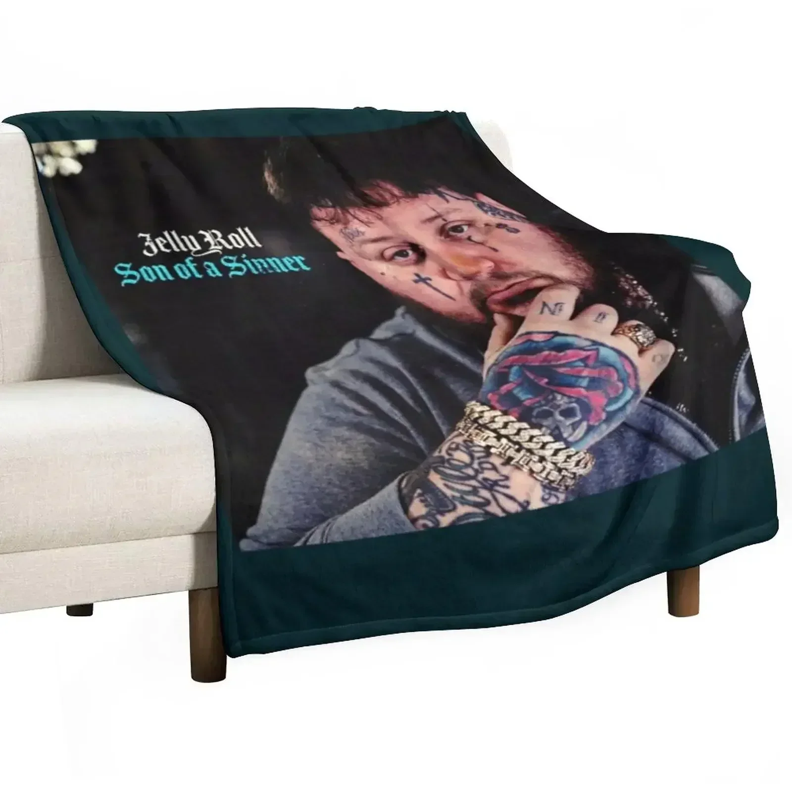 Jelly Roll Throw Blanket Thermal Summer Beddings Sofas for winter Hairy Thins Blankets