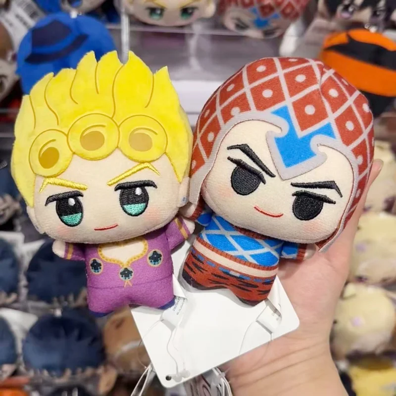 In Stock Banpresto Jojo Bizarre Adventure Golden Wind Series Nunu Keychain Bag Charm Decor Plush Doll Collection Anime Toy Gift