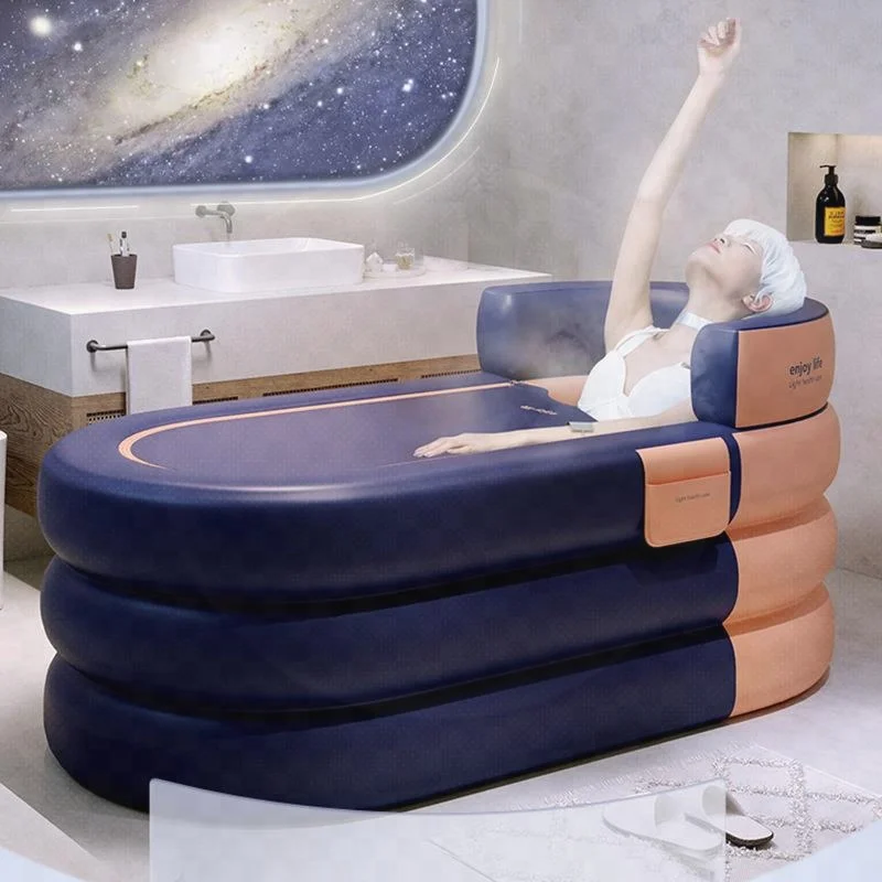 thickened inflatable bathtub household foldable