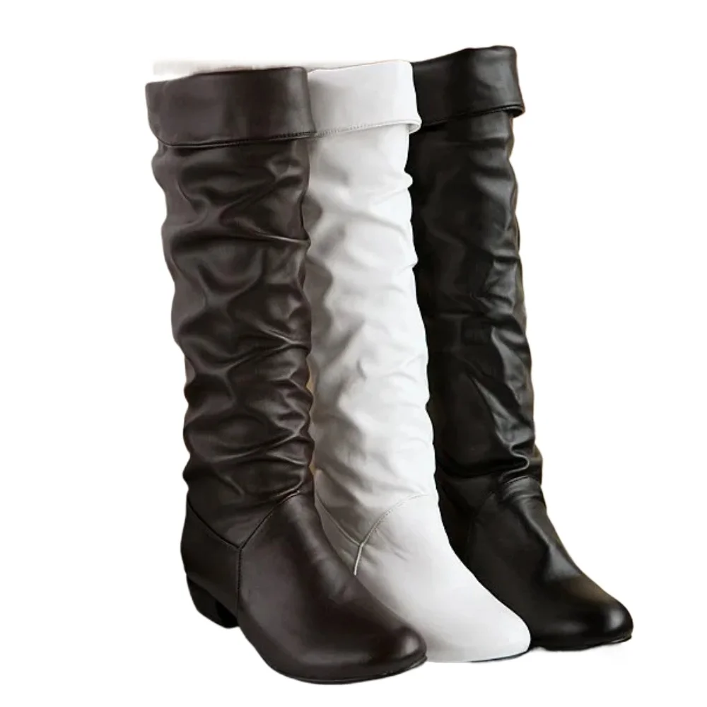 2016 Sale Limited Medium(b,m) Winter Boots Botas Mujer Big Size 34-43 Shoes Women Dance Boots Fashions New Outono Colour 1-7