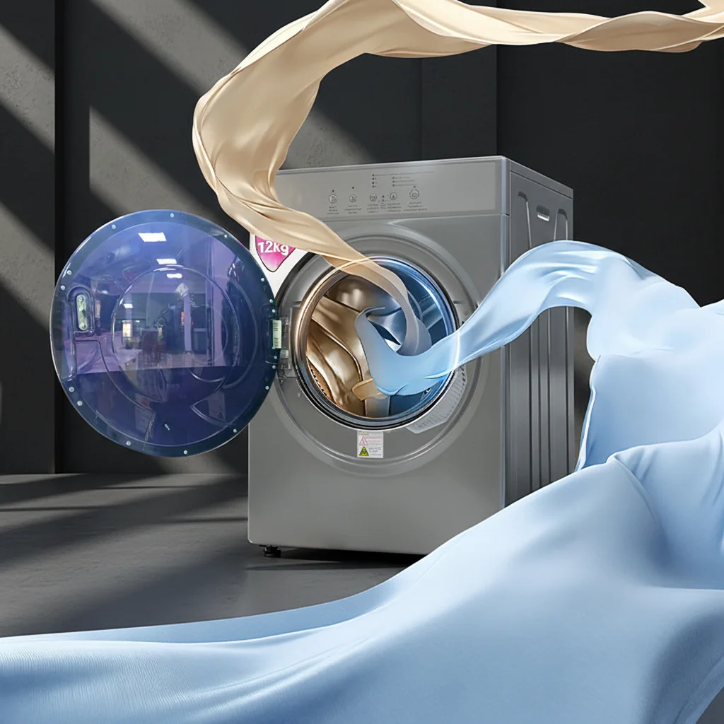 New 12kg Automatic Electric Vented Clothes Dryer 1900W Sterilization Mite Removal For Home & Hotel Use