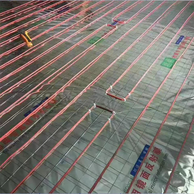 0.03mm/0.06mm Electric Underfloor Heating System Aluminum Foil Insulation High Quality Mirror Reflection Film 2m2/lot