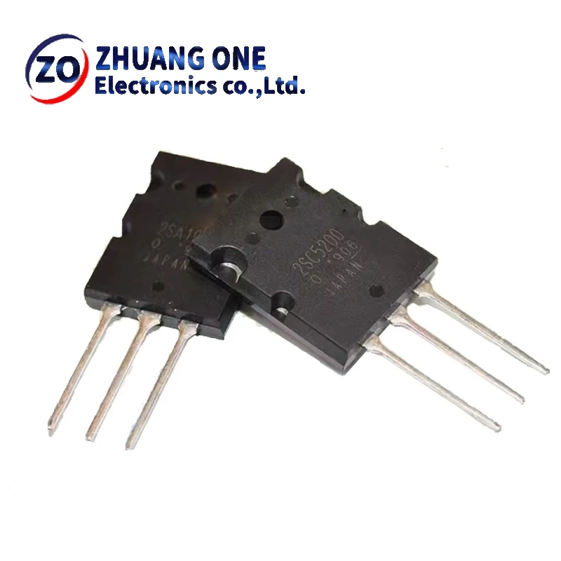 5PCS 2SC5200 TO-3P C5200  2SA1943 A1943 TO-3PL 2SA1943 A1943