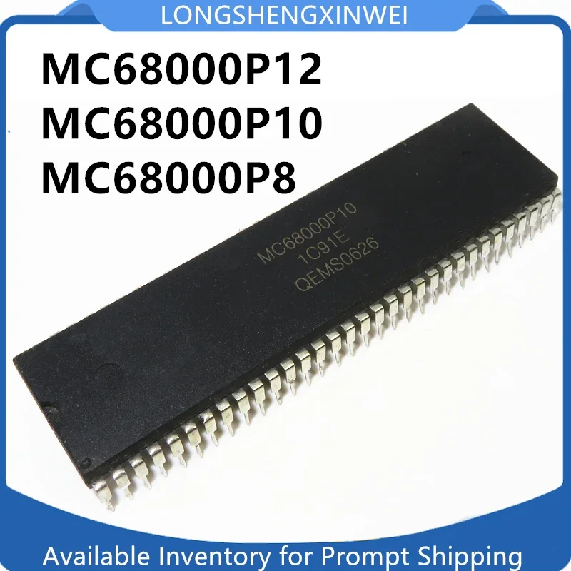 1PCS MC68000P8 MC68000P10 MC68000P12 DIP-64 NEW Integrated IC Chip