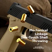 P320 Blowback Soft Bullet Gun Pistol [Upgraded Version Of The Continuous Hair] Empty Hanging, Continuous Hair For A Single Shell 3