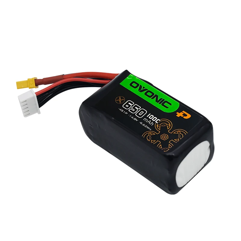 Upgrade 14.8V Lipo Battery 650mAh 100C For RC FPV Airplane Quadcopter Helicopter Drone Parts 4S Battery With XT30 Plug