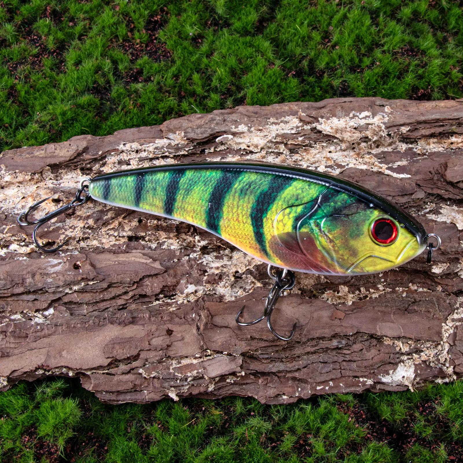 130 mm/57 g Jerkbait-Angelköder, langsam sinkender Wobbler für Hecht, Zander, Forellenköder, Süßwasser, Salzwasser, Kurbelköder – Detail 8