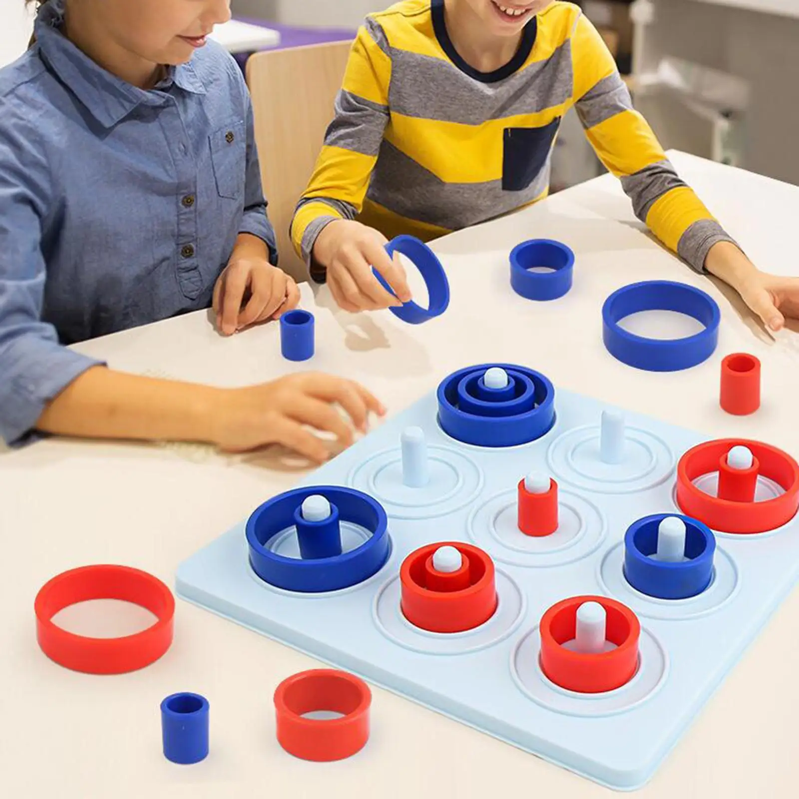 

Tic TAC Toe Game Desktop Checkers Parent Child Interaction Early Education Tool Strategy Family Toys for Girls Holiday Gifts