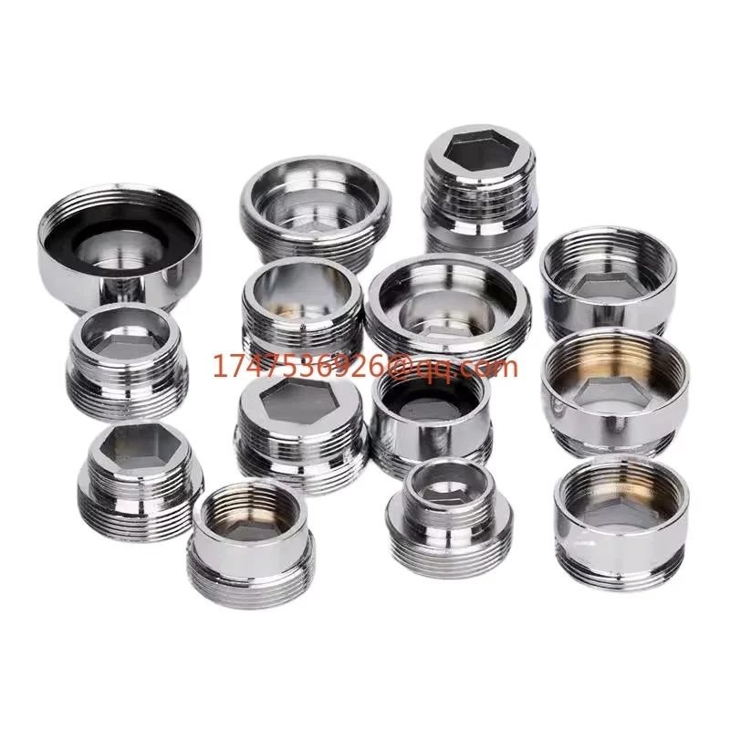 Faucet adapter aerator 1618242628 Inner and outer wires 20 thick teeth conversion 22MM fine teeth variable diameter connection