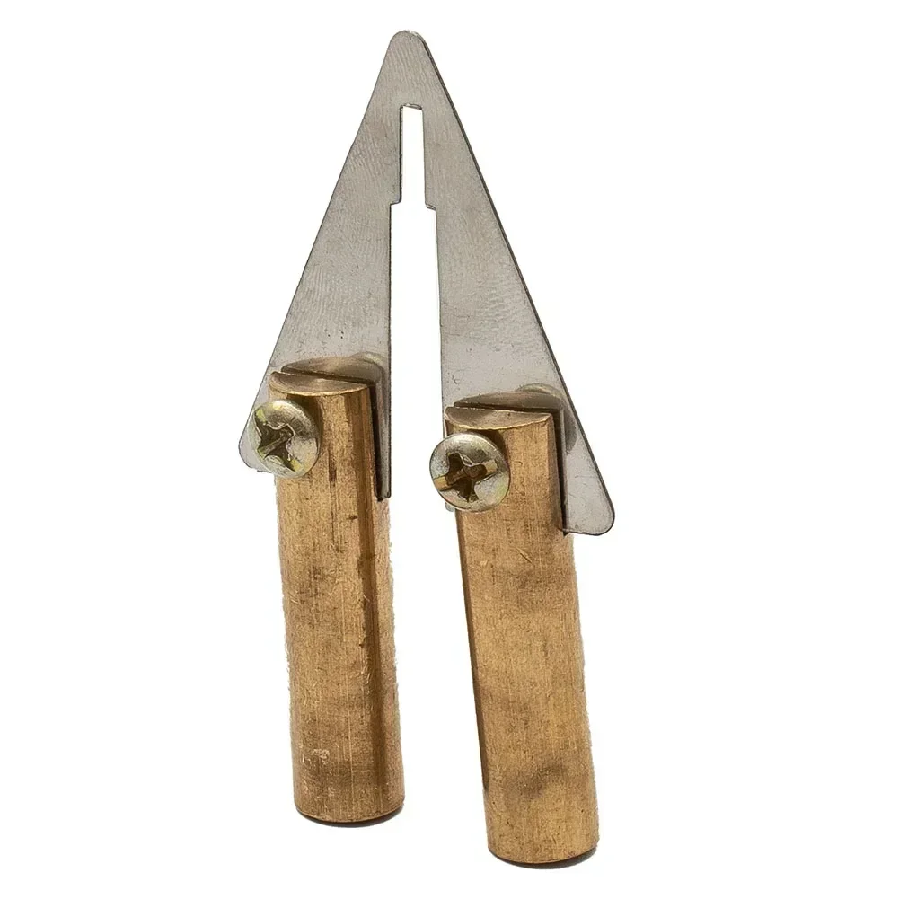 High Quality Useful Convenient Triangular Spatula For Fender Trim Welder Repair For Straight Side Cutter Gold Silver