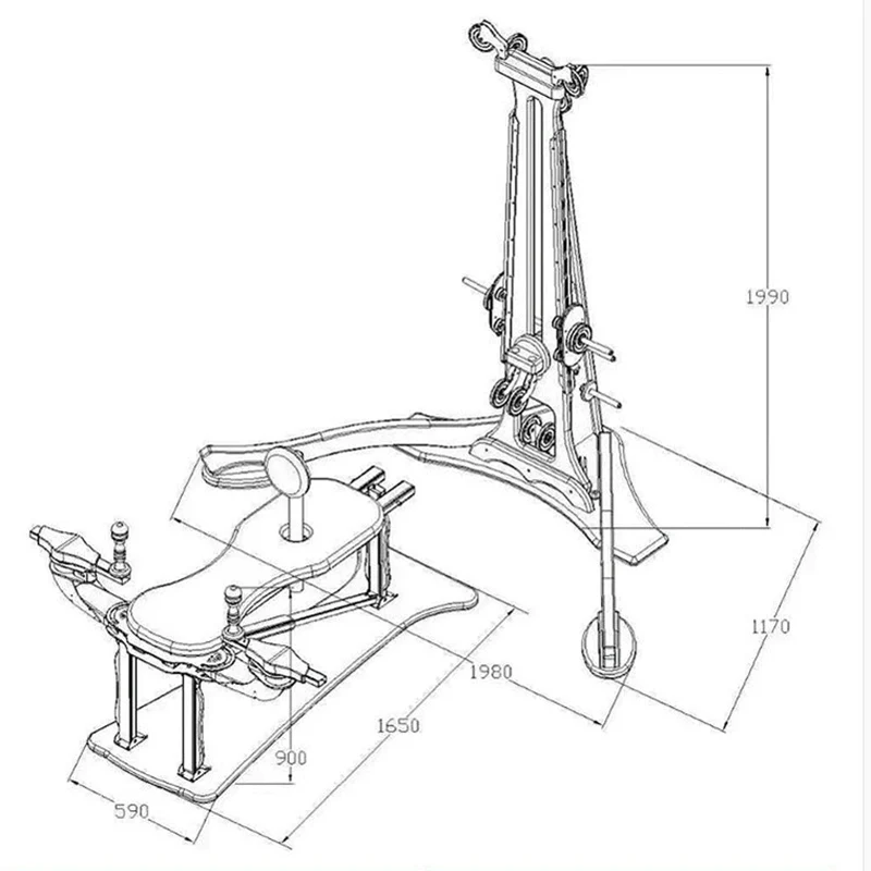 Manufacturer Pilates Equipment Supports Customized Spinning Machines, Flexible Exercises,Yoga Studios, Roller Towers Pilates Bed