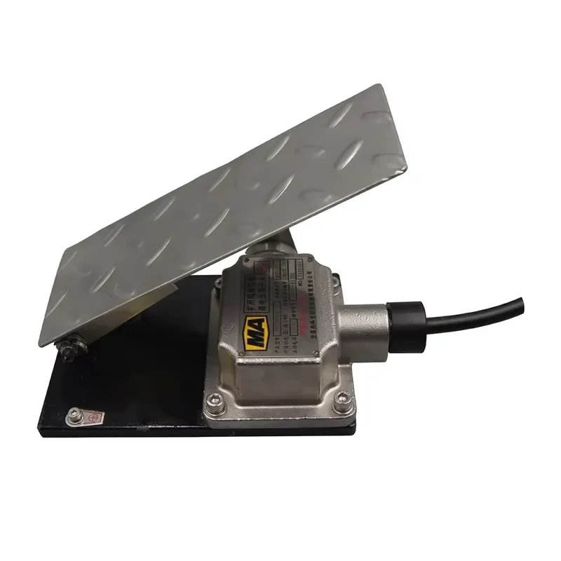 Coal Mining Explosion-proof Stainless Steel Shell Automatic Reset 5-24V DC Foot Pedal Potentiometer Switch