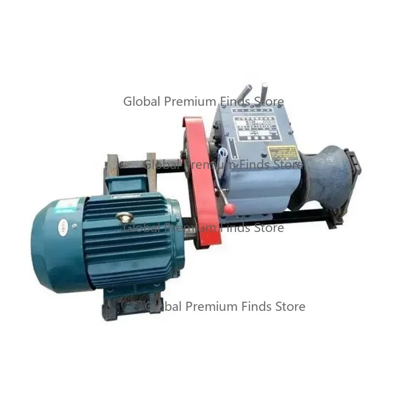 5T Belt-Driven Electric Cable Winch (Portable): HOT SALE for Civil Construction Lifting/Pulling