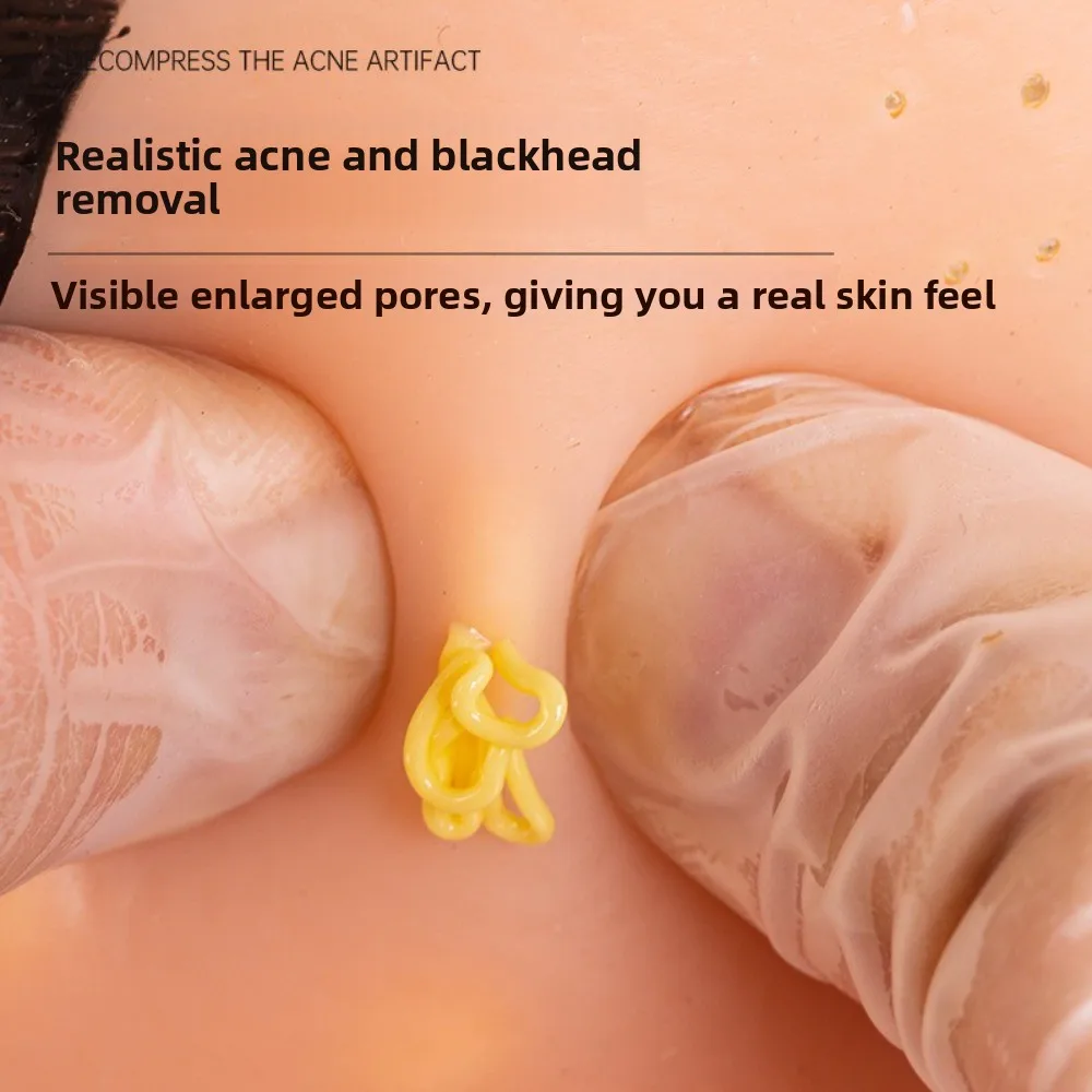 Stress Relief Refillable Pimple Popping Decompression Sensory Realistic Pus Burst Fidget Realistic Pus Decompression Cleaning