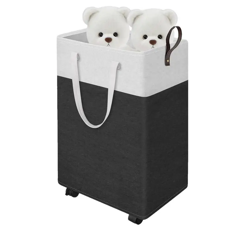 

Clothes Basket Laundry Laundry Basket Clothes Hamper Large Storage Organizer Folding Clothes Basket Laundry Hamper With Wheels &