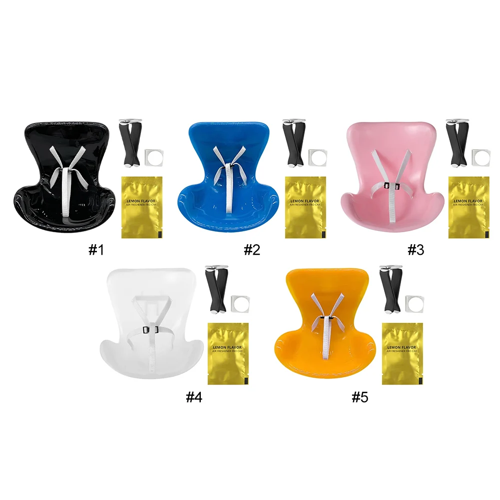 1pc cadeira de segurança do carro boneca brinquedo acessórios para 17cm labubu boneca assento carro ar condicionado saída ar aromaterapia clipe ornamento