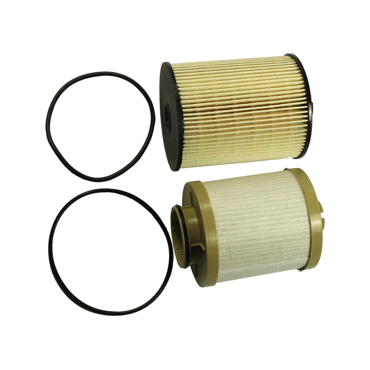 FD4617 Crude Oil Fuel Filter Kit for 2008-2010 Ford F-250 F-350 F-450 Super Duty 6.4L