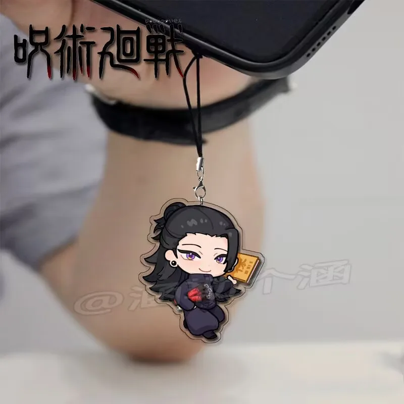 "Jujutsu Kaisen" ห่วงโซ่โทรศัพท์มือถืออุปกรณ์ต่อพ่วง "Natsuki" การ์ตูนสร้างสรรค์เชือกเส้นเล็กตกแต่งจี้, พวงกุญแจของขวัญ
