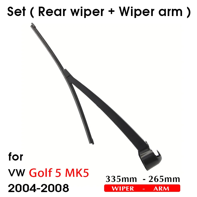 Car Wiper Blade Rear Back Window Windscreen Windshield Wiper Auto Accessories For Volkswagen VW Golf 5 Hatchback 335mm 2004-2008