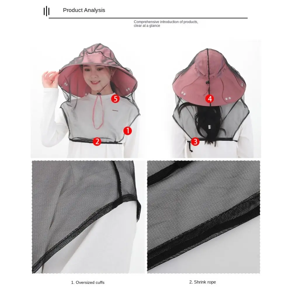 

Anti Mosquito Fishing Cap Outdoor Fishing Sun Cap Head Face Mask Hat Mosquito Net Hat Insect Mesh Anti Bee Hat Insect Bee Net