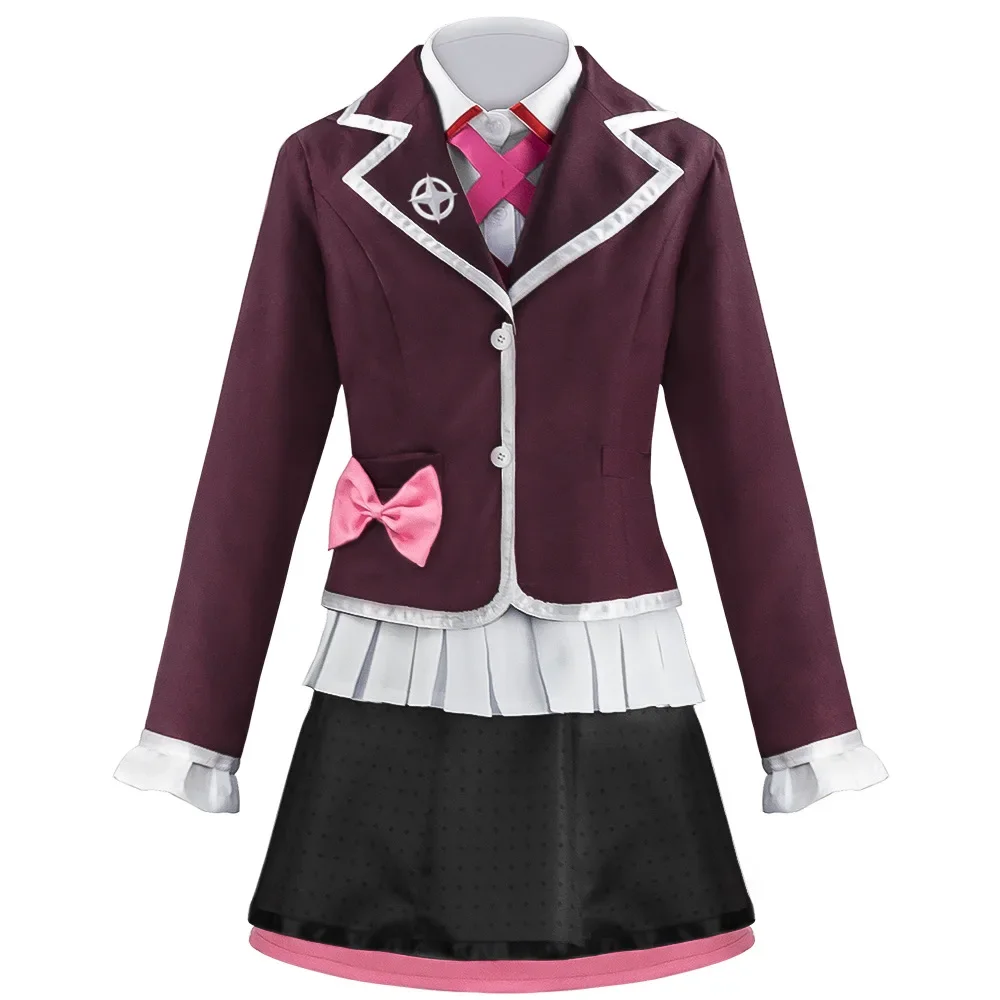 Game Danganronpa: Trigger Happy Havoc Utsugi Kotoko Cosplay Costume Adult Women Girls Skirt Uniform Suit Halloween Outfit