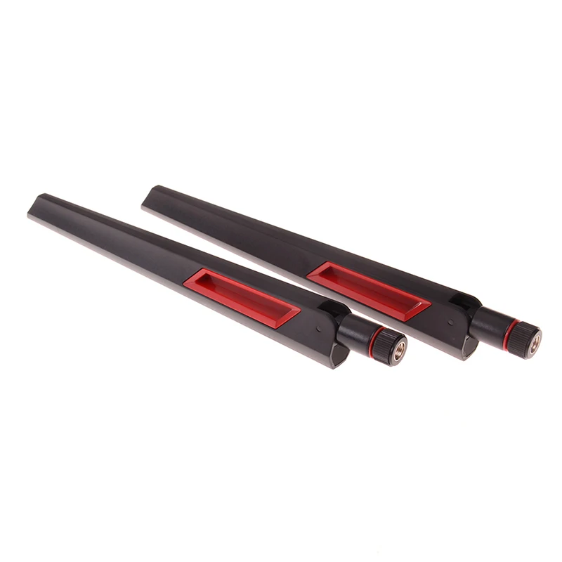 Dual-Band 12dBi WiFi Antenna Booster - Universal 2.4G/5.8G High-Gain Router Signal Extender with RP-SMA Connector