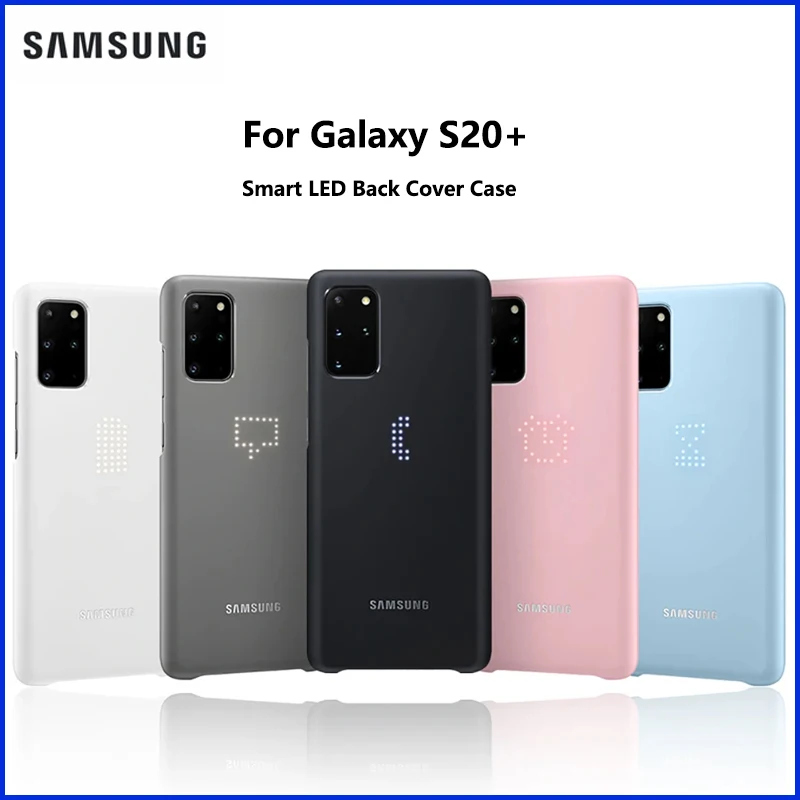 Original Official Samsung Electronics Galaxy S20+ Plus Case, Protective Smart LED Back Cover  (EF-KG985)