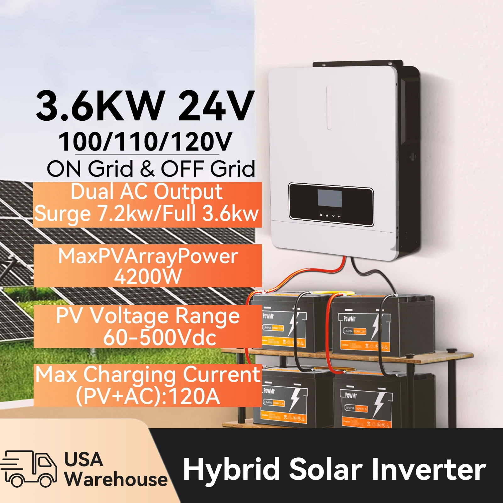 3.6KW 24V Hybrid So… - image