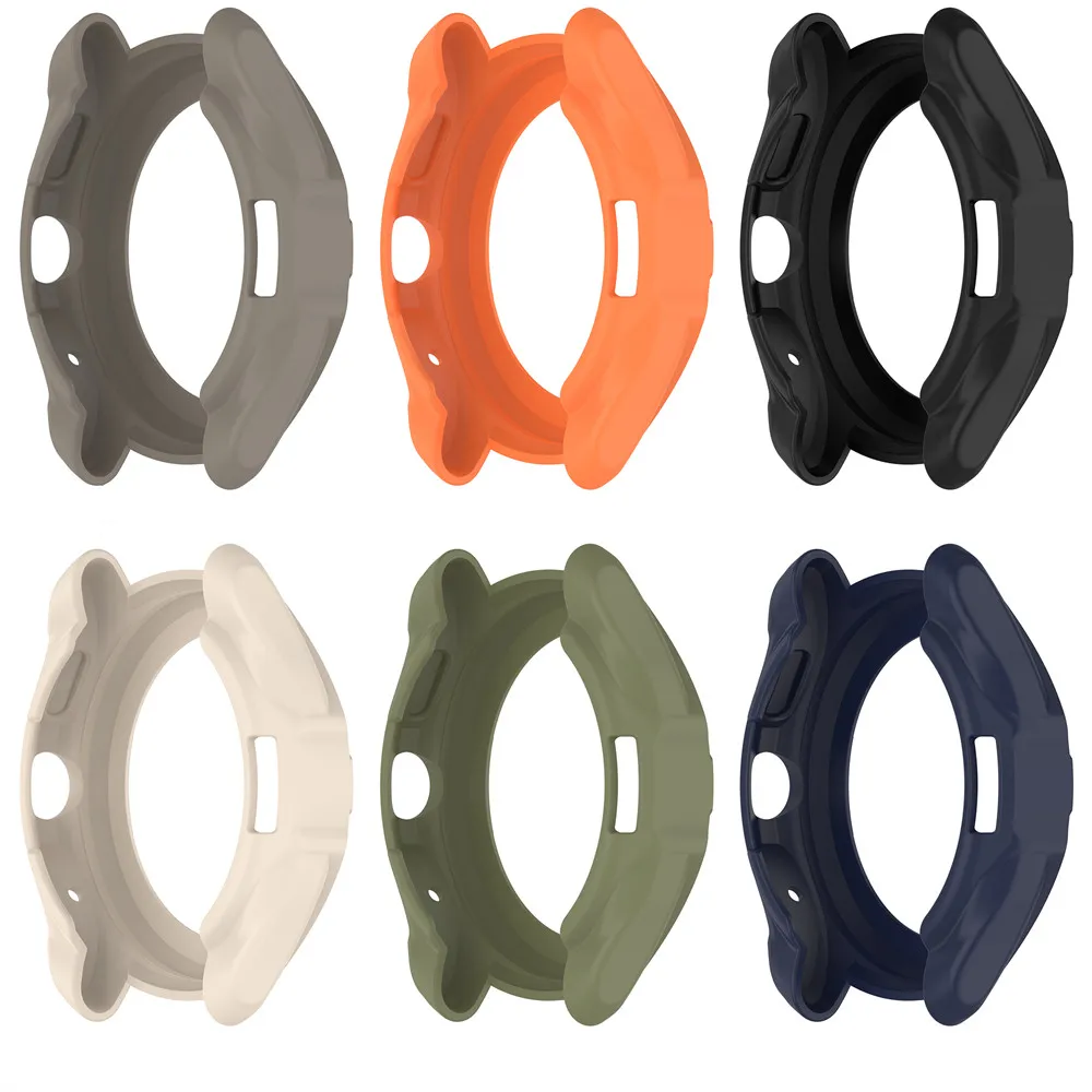 Escudo protetor para a tela do relógio esperto, caso macio do tpu para o ticwatch pro5