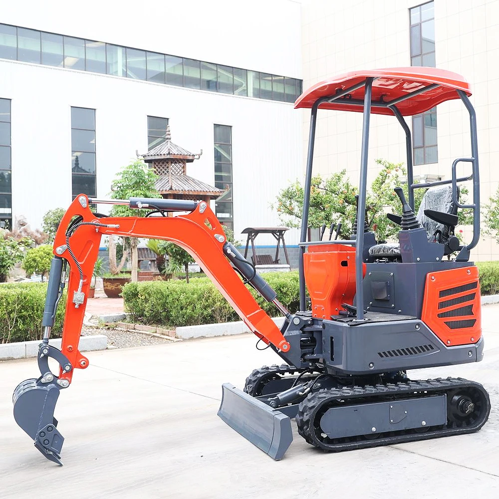 จีนผู้ผลิต Micro Excavator Mini Digger 1ตันขนาดเล็ก Mini Excavator ราคา Micro Digger 1ตันที่ดีที่สุด Preis Mini Bagger