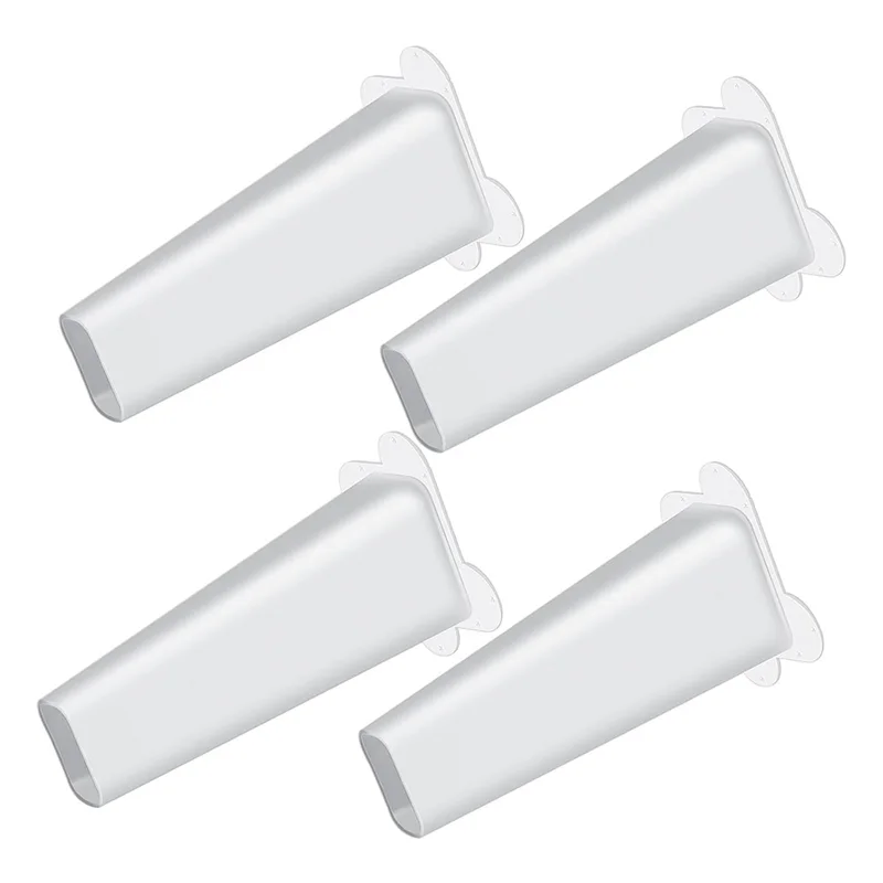 

A69eone Way Bat Exclusion Trap 4 Pcs Reusable Tool Bat Removal Device Plastic Cone Supplies